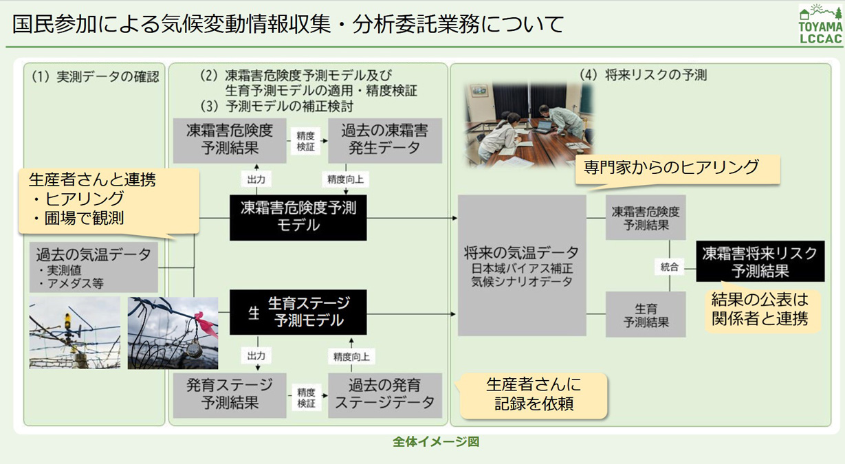 富山県気候変動適応センターの講演資料一部