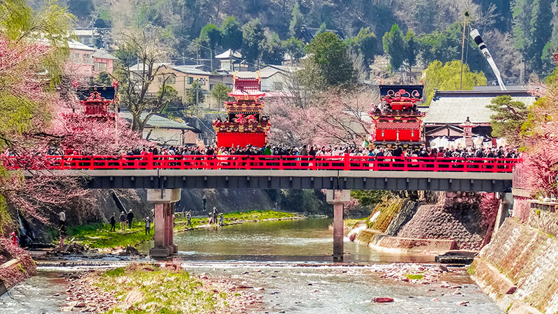 高山祭（山王祭）の様子