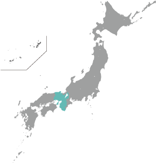 近畿地域地図