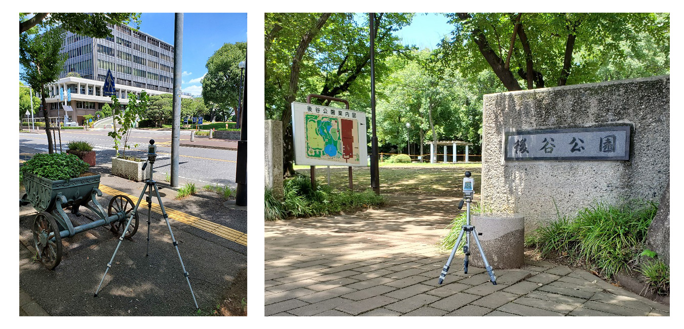 戸田市で行っているWBGT測定