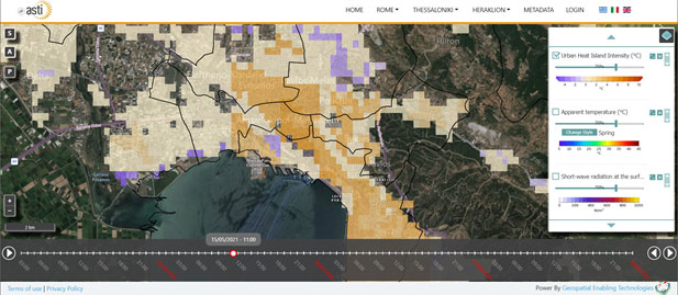 ウェブアプリケーションによる各情報の提供