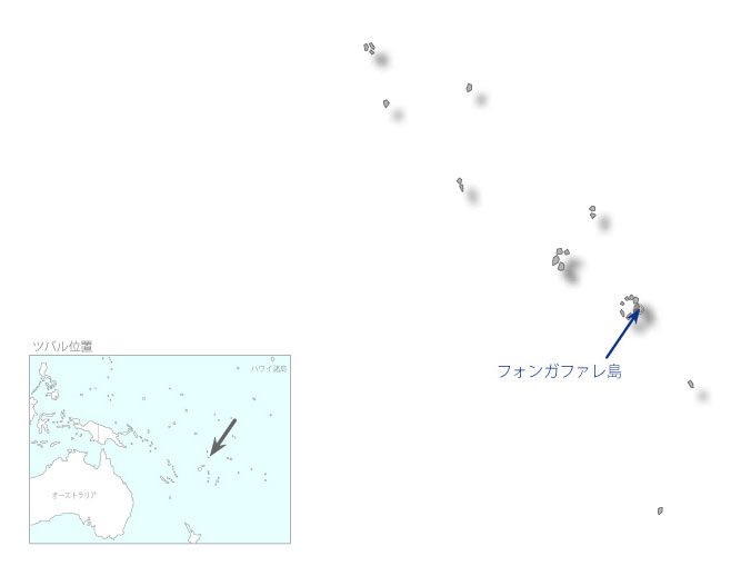 フォンガファレ島の場所