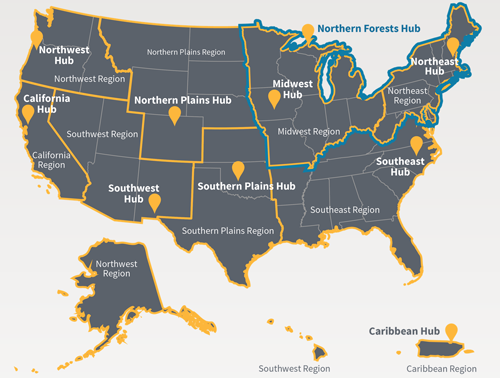 米国における気候ハブの設立のページへ移動
