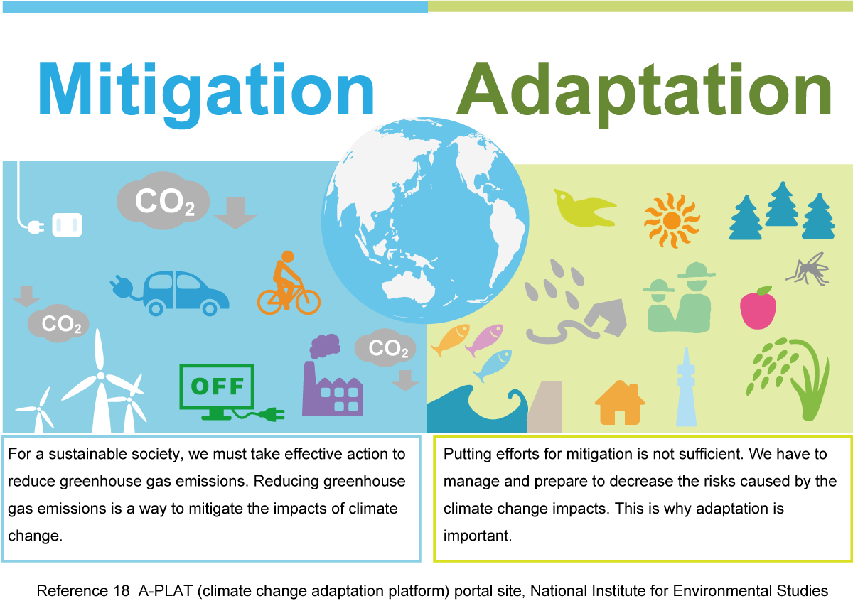 Figure 6: Mitigation and adaptation