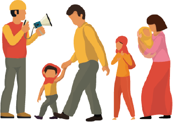 防災訓練、防災教育