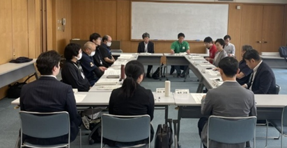 プロジェクトチーム会合の様子