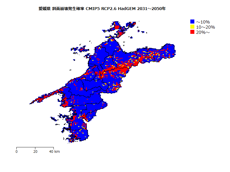 RCP2.6 地図