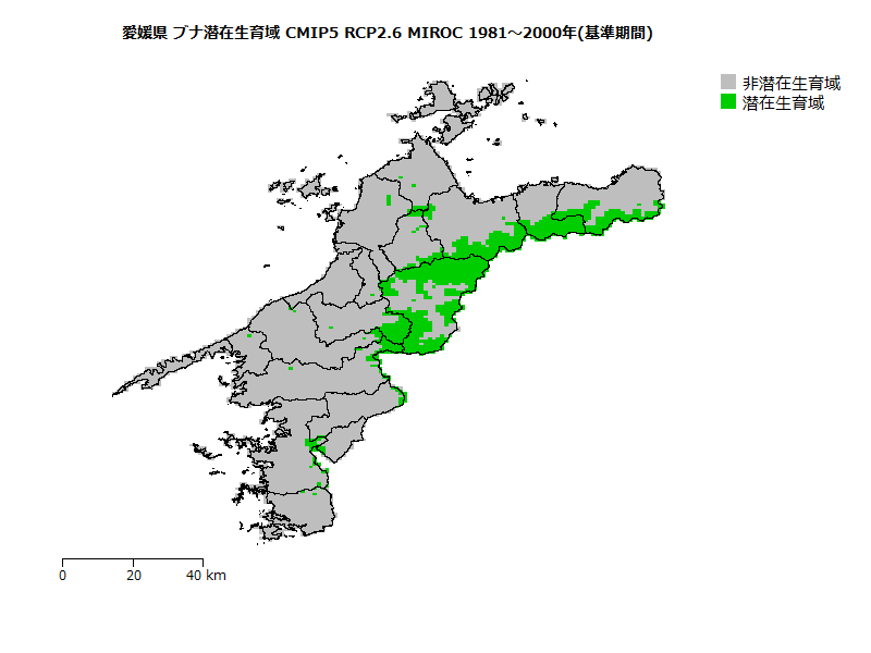 RCP2.6 地図