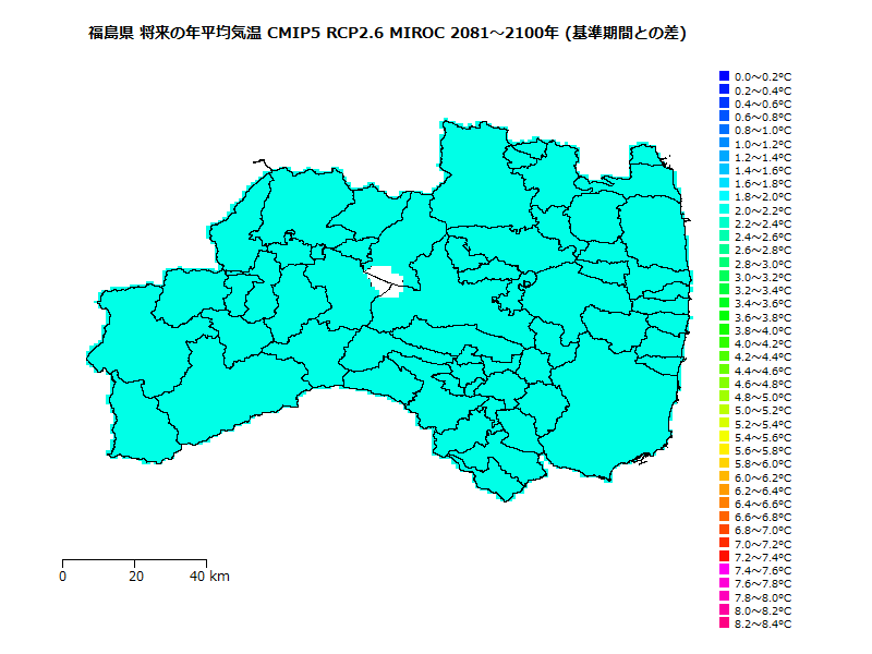 RCP2.6 地図