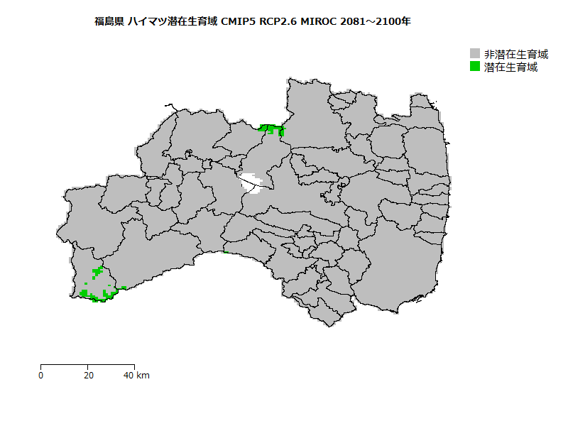 RCP2.6 地図