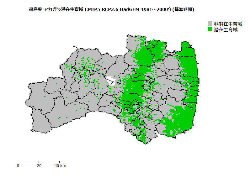 RCP2.6 地図