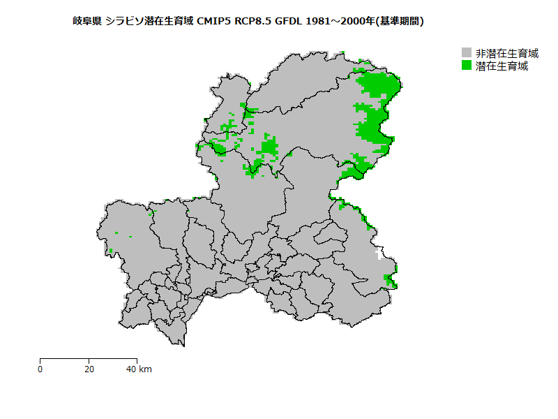 RCP8.5 地図