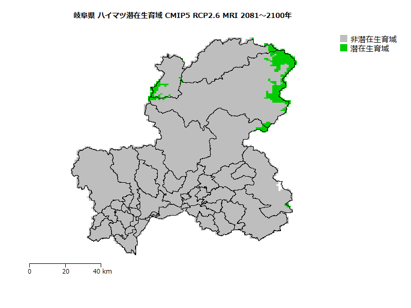 RCP2.6 地図