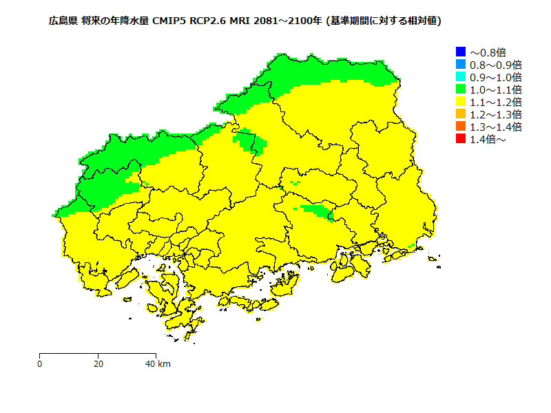 RCP2.6 地図
