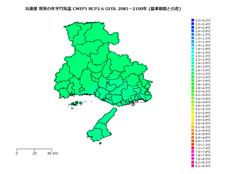 RCP2.6 地図
