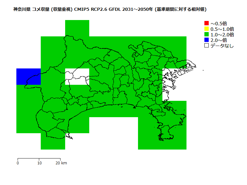 RCP2.6 地図