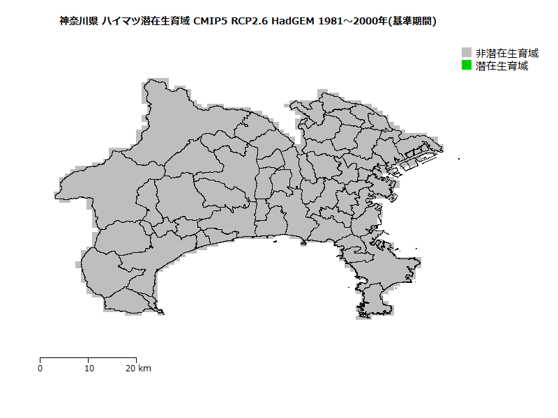 RCP2.6 地図