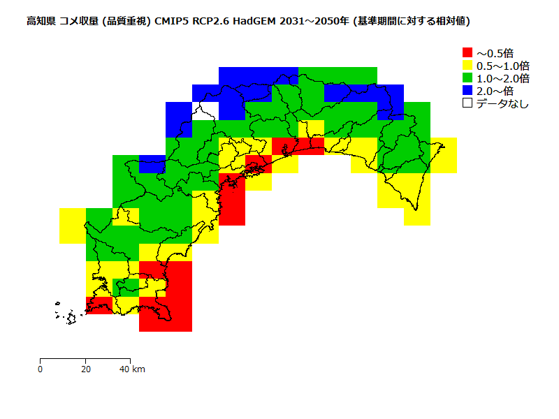 RCP2.6 地図