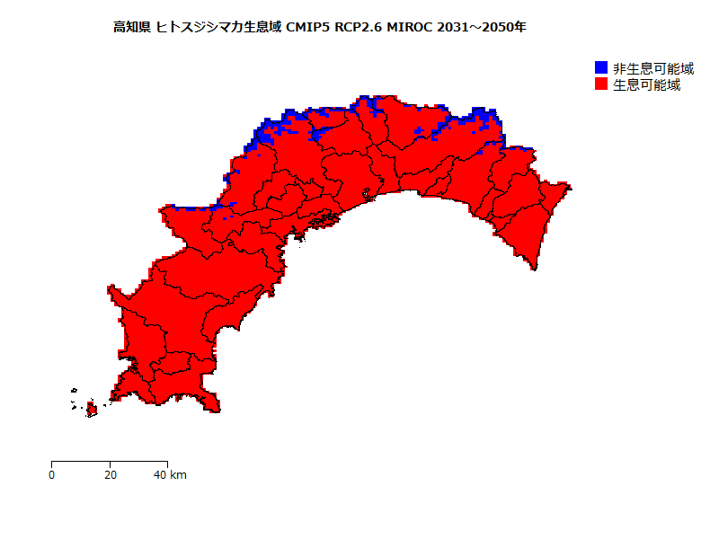 RCP2.6 地図