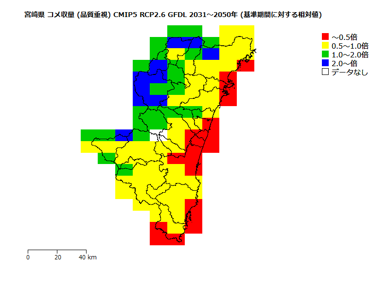 RCP2.6 地図