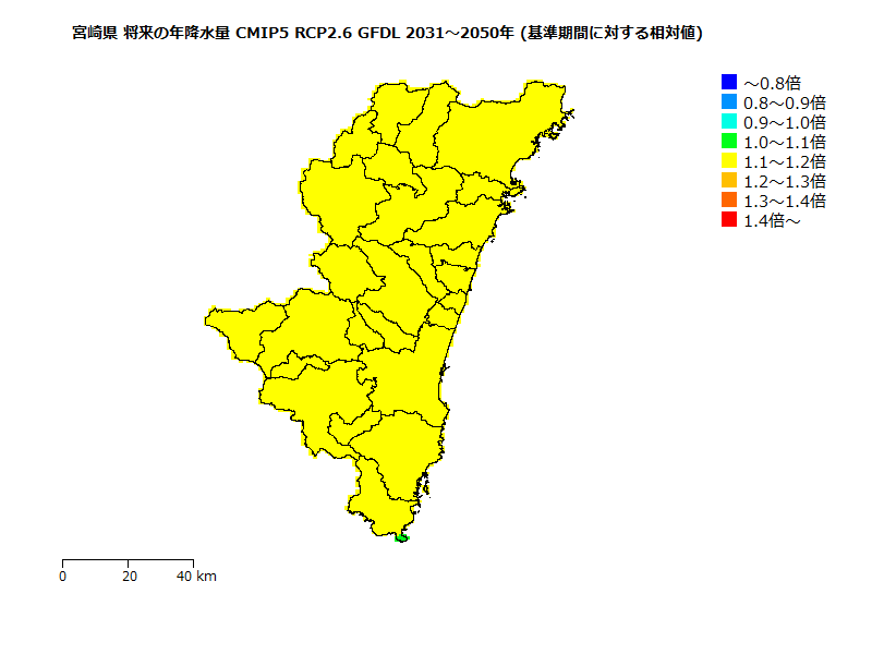 RCP2.6 地図