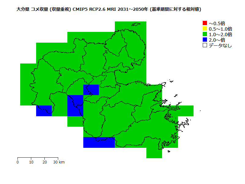 RCP2.6 地図