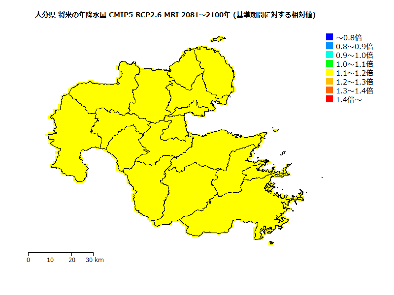 RCP2.6 地図