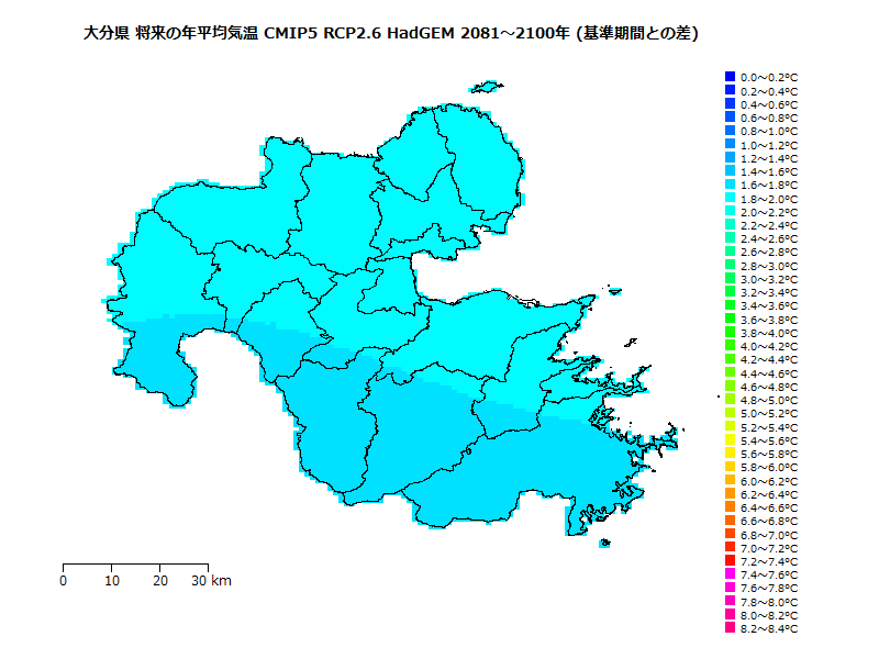RCP2.6 地図