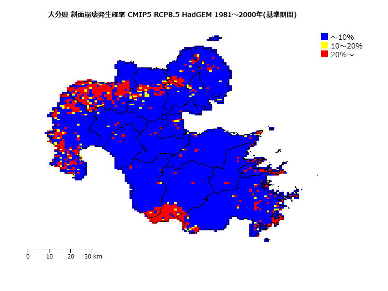 RCP8.5 地図