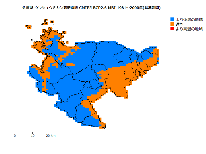 RCP2.6 地図
