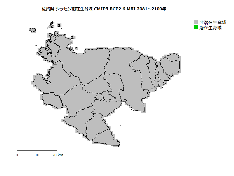 RCP2.6 地図