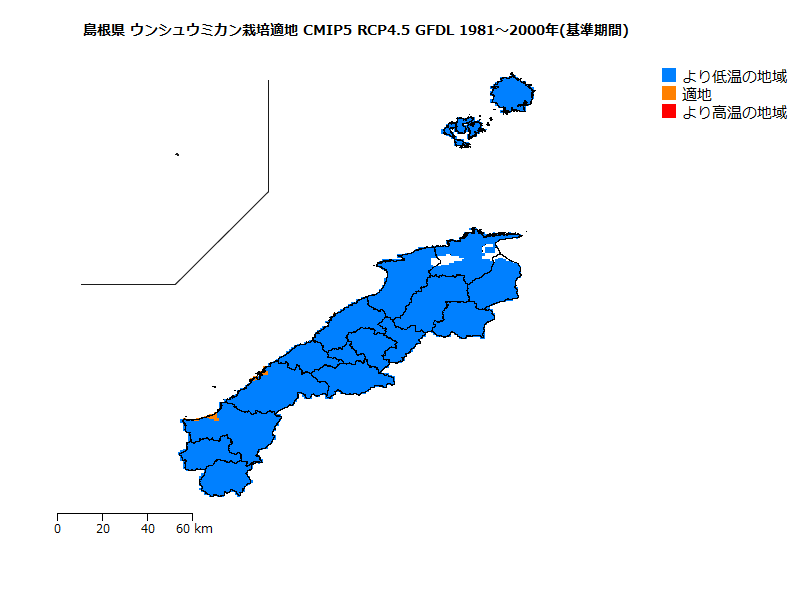 RCP4.5 地図