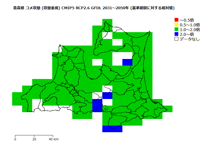 RCP2.6 地図