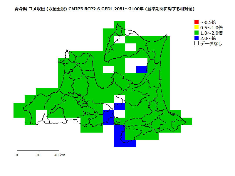 RCP2.6 地図