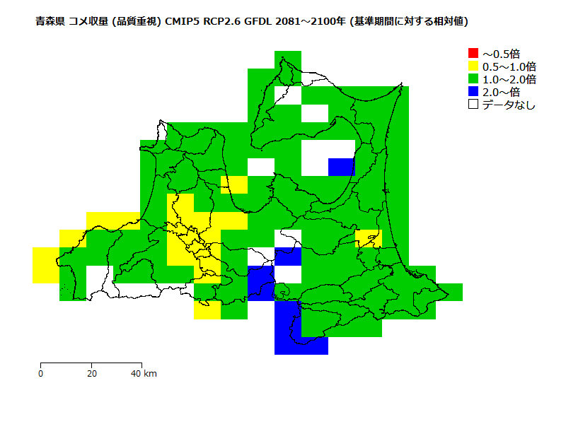 RCP2.6 地図