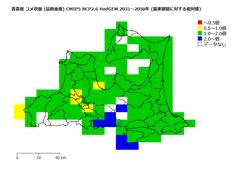 RCP2.6 地図