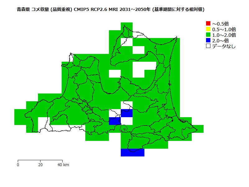 RCP2.6 地図