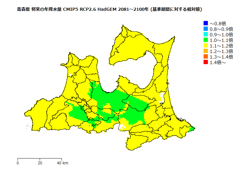 RCP2.6 地図