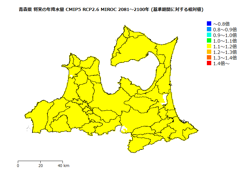 RCP2.6 地図