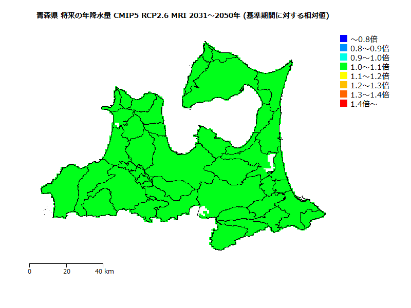 RCP2.6 地図
