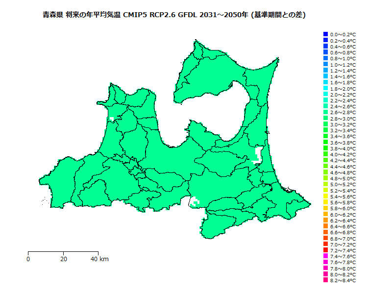 RCP2.6 地図