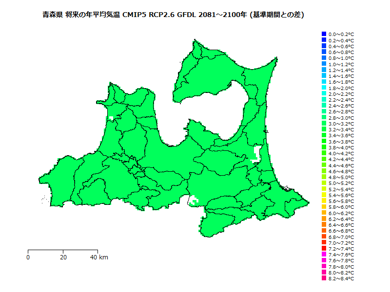 RCP2.6 地図