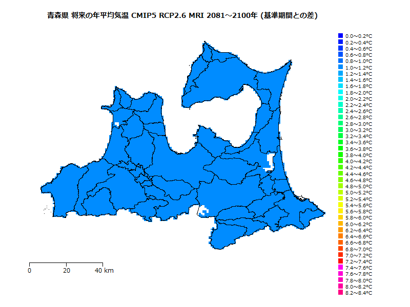 RCP2.6 地図