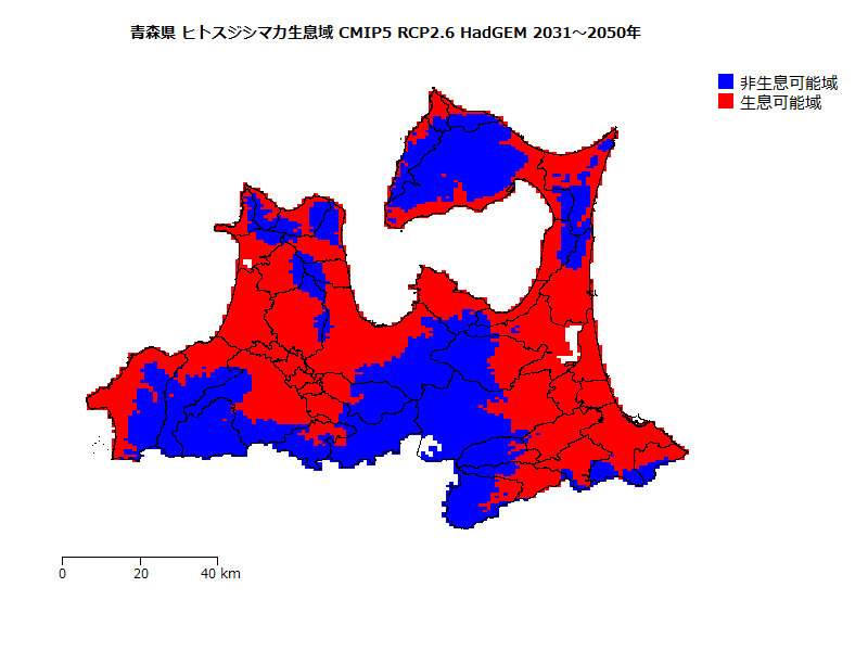 RCP2.6 地図