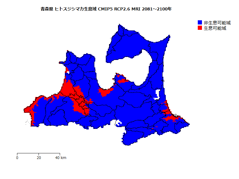 RCP2.6 地図