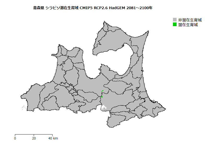 RCP2.6 地図