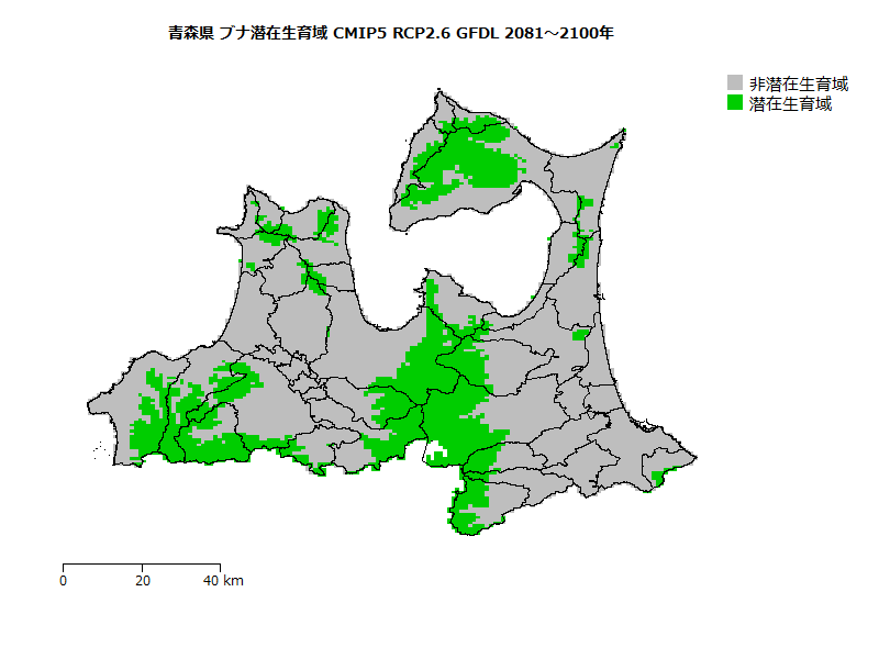 RCP2.6 地図