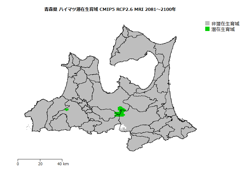 RCP2.6 地図