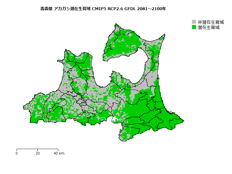 RCP2.6 地図