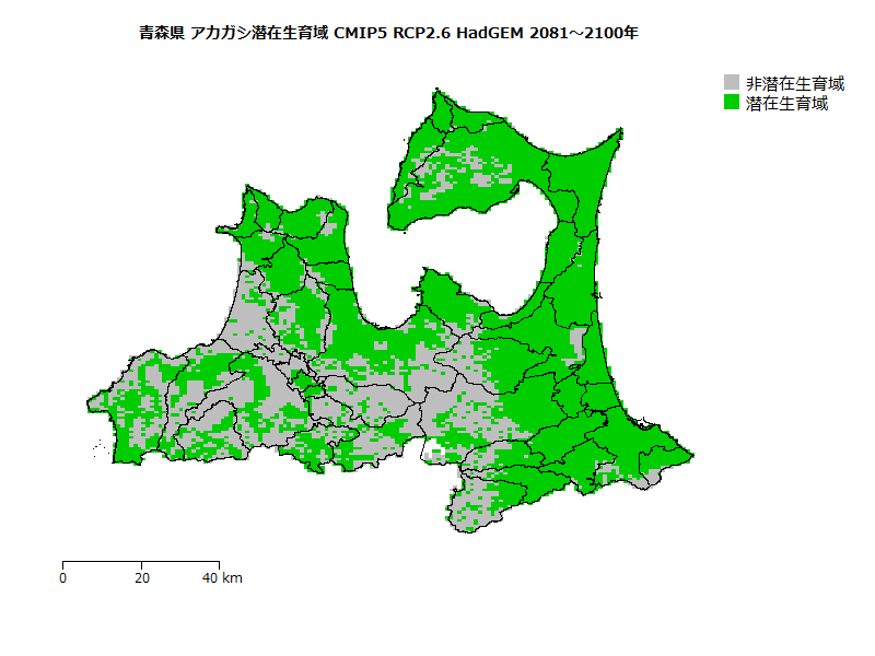 RCP2.6 地図